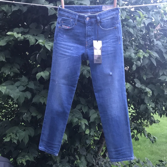 Diesel Jeans Women Size 26 Blue D Rifty slim low waist women’s jeans Brand New - Picture 8 of 15